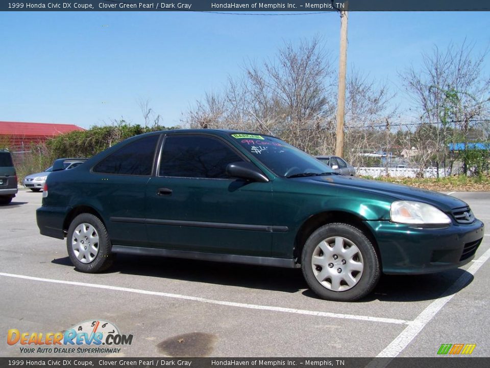 1999 Honda civic dx green #2