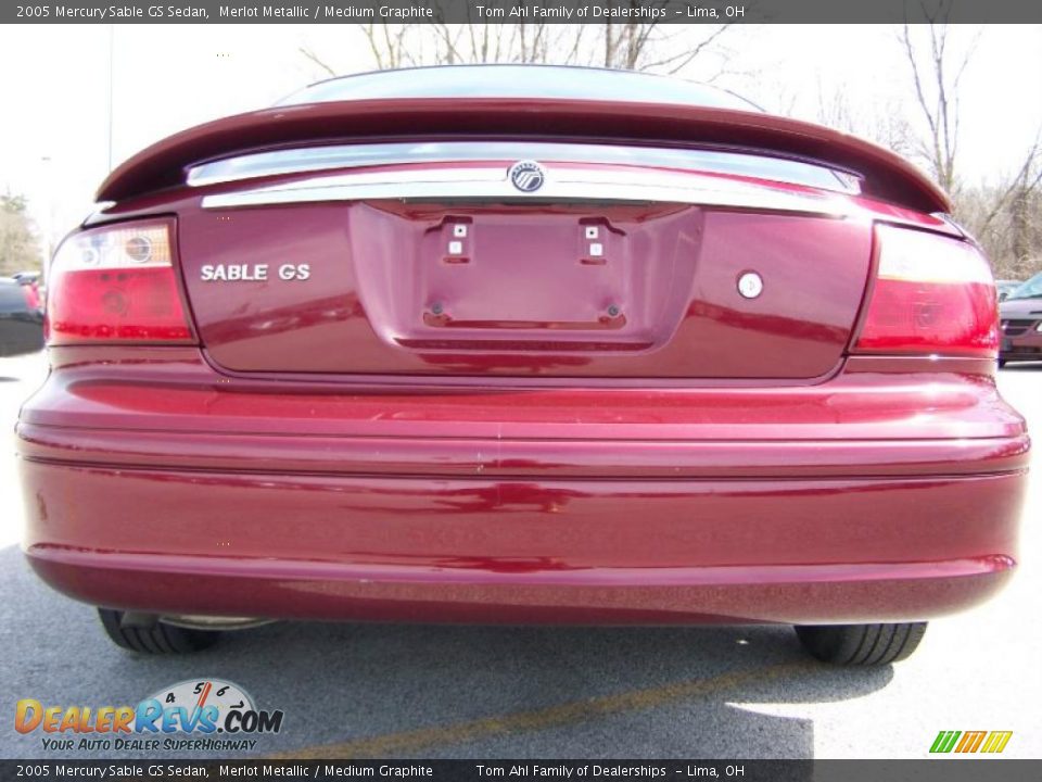 2005 Mercury Sable GS Sedan Merlot Metallic / Medium Graphite Photo #5