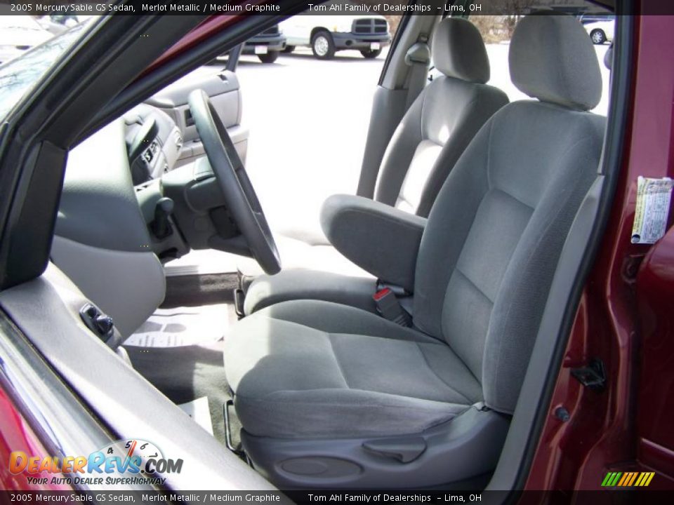 2005 Mercury Sable GS Sedan Merlot Metallic / Medium Graphite Photo #7