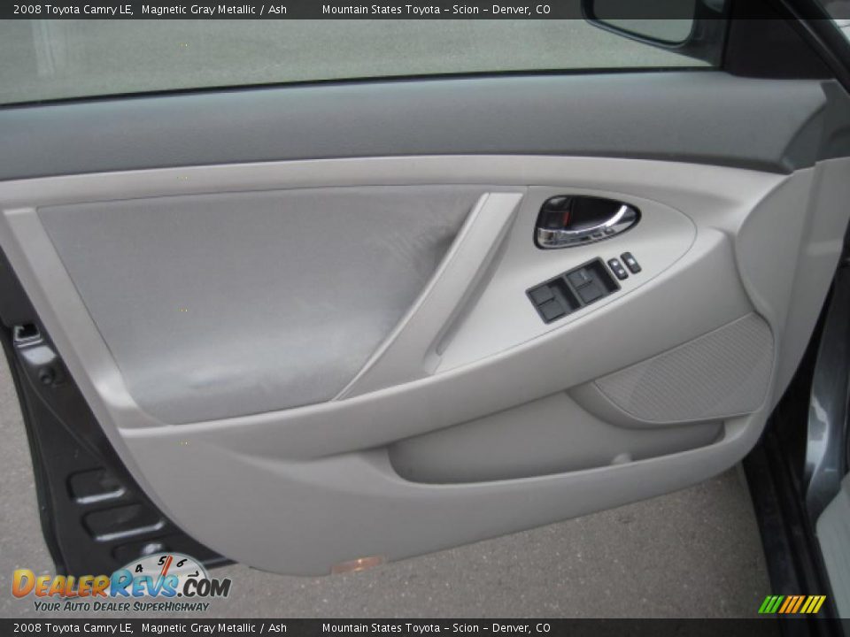 2008 Toyota Camry LE Magnetic Gray Metallic / Ash Photo #7