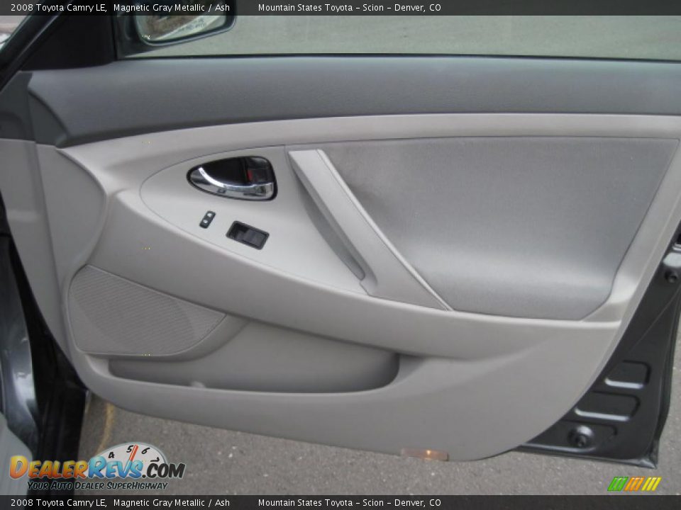 2008 Toyota Camry LE Magnetic Gray Metallic / Ash Photo #8