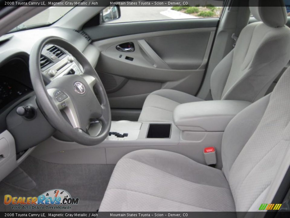 2008 Toyota Camry LE Magnetic Gray Metallic / Ash Photo #12