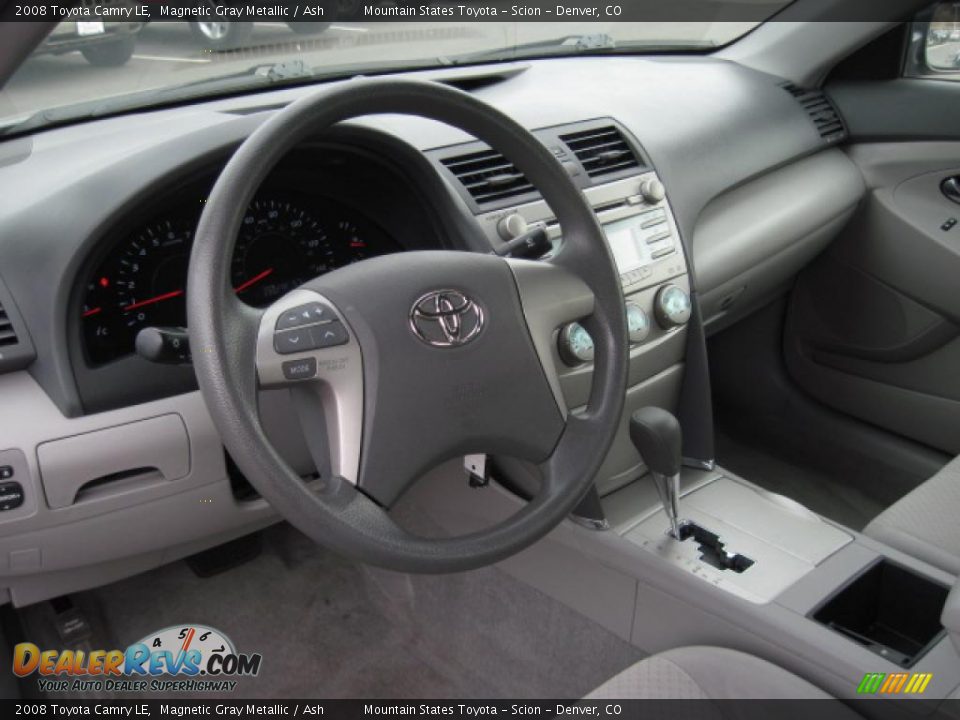 2008 Toyota Camry LE Magnetic Gray Metallic / Ash Photo #14