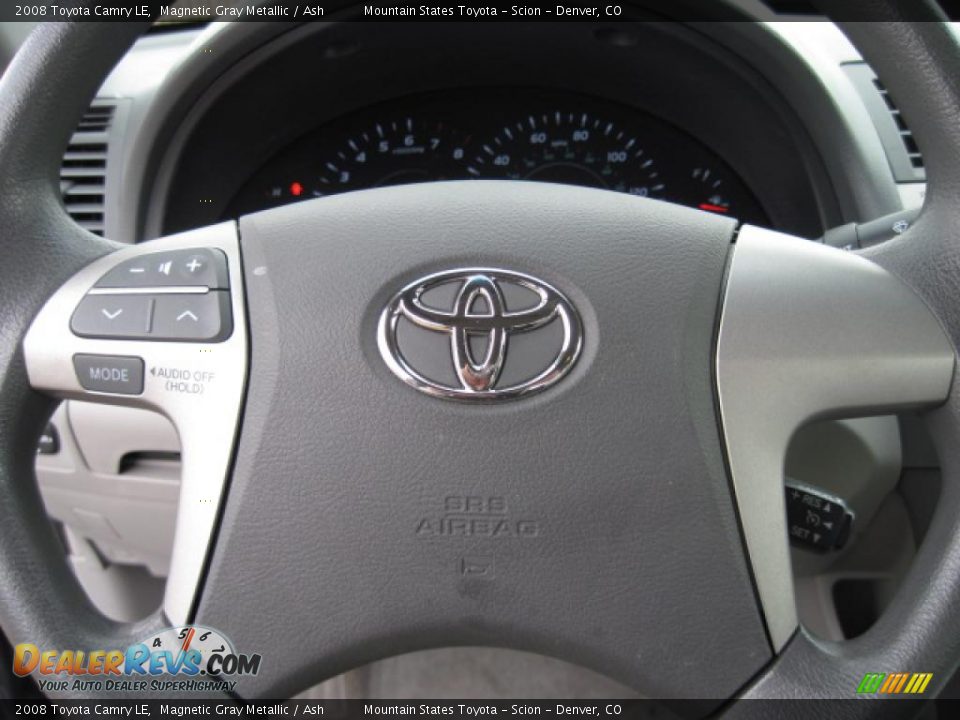 2008 Toyota Camry LE Magnetic Gray Metallic / Ash Photo #15