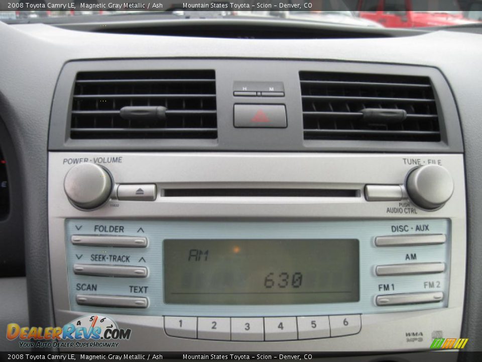 2008 Toyota Camry LE Magnetic Gray Metallic / Ash Photo #16