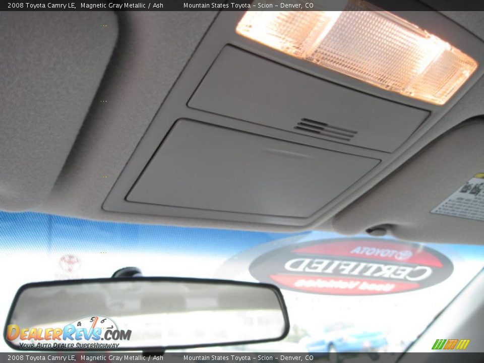 2008 Toyota Camry LE Magnetic Gray Metallic / Ash Photo #19