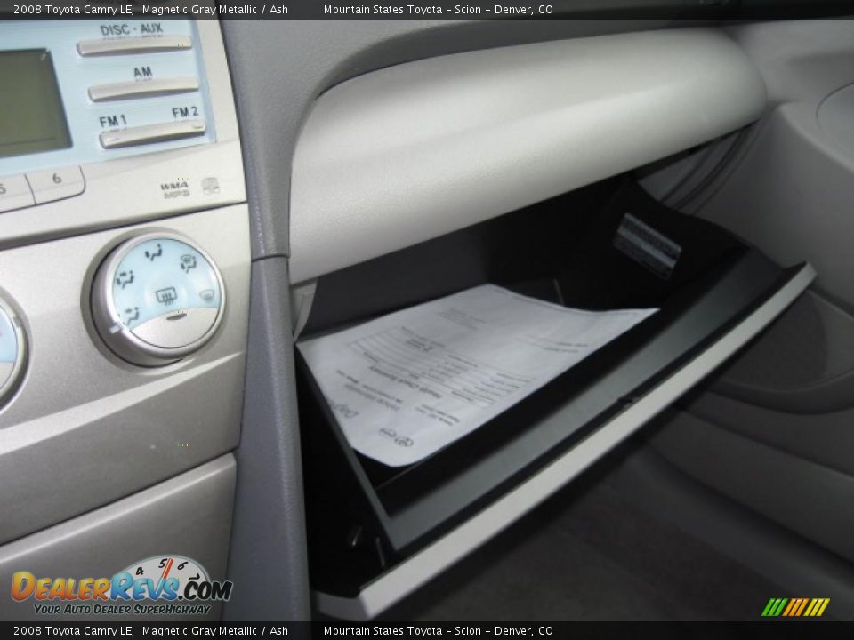 2008 Toyota Camry LE Magnetic Gray Metallic / Ash Photo #20