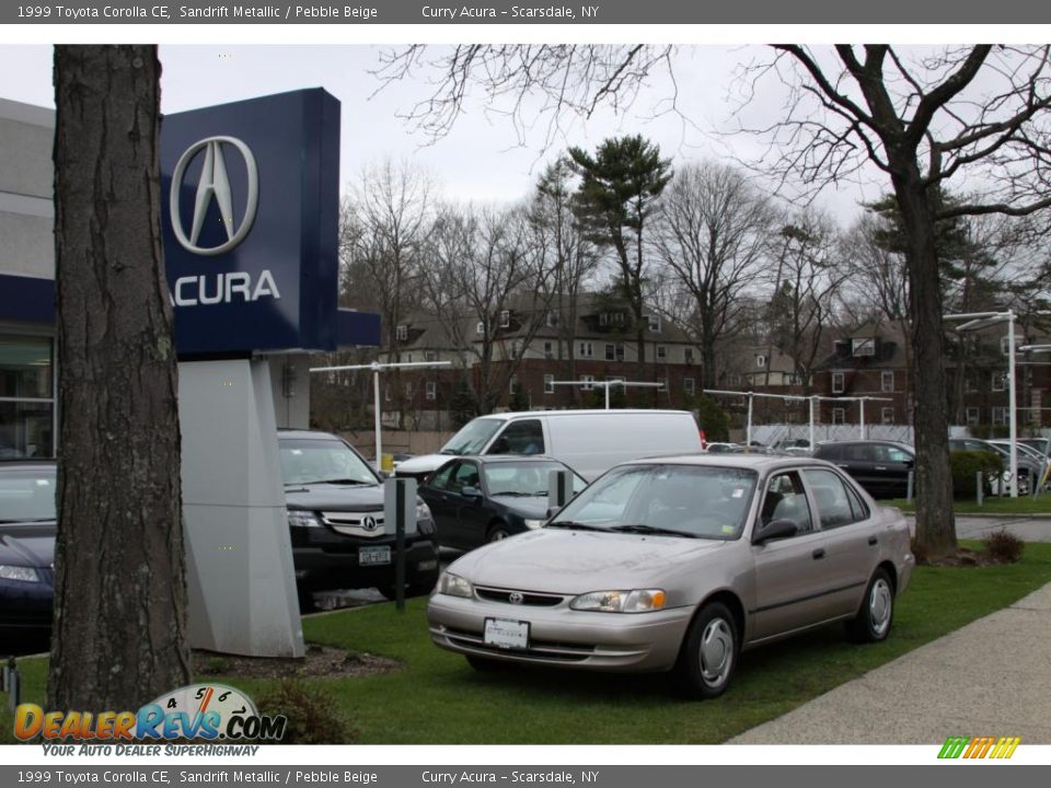 1999 Toyota Corolla CE Sandrift Metallic / Pebble Beige Photo #1