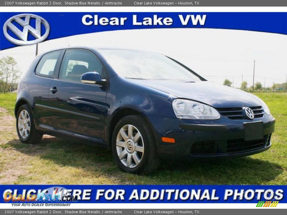 2007 Volkswagen Rabbit 2 Door Shadow Blue Metallic / Anthracite Photo #1