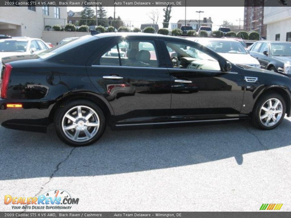 2009 Cadillac STS 4 V6 AWD Black Raven / Cashmere Photo #5