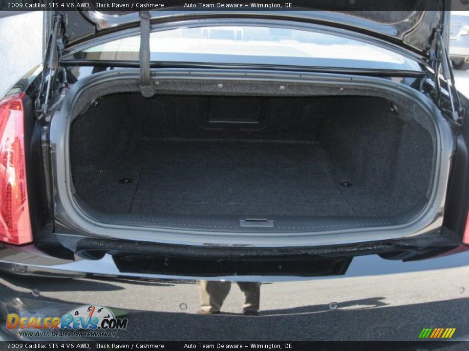2009 Cadillac STS 4 V6 AWD Black Raven / Cashmere Photo #14