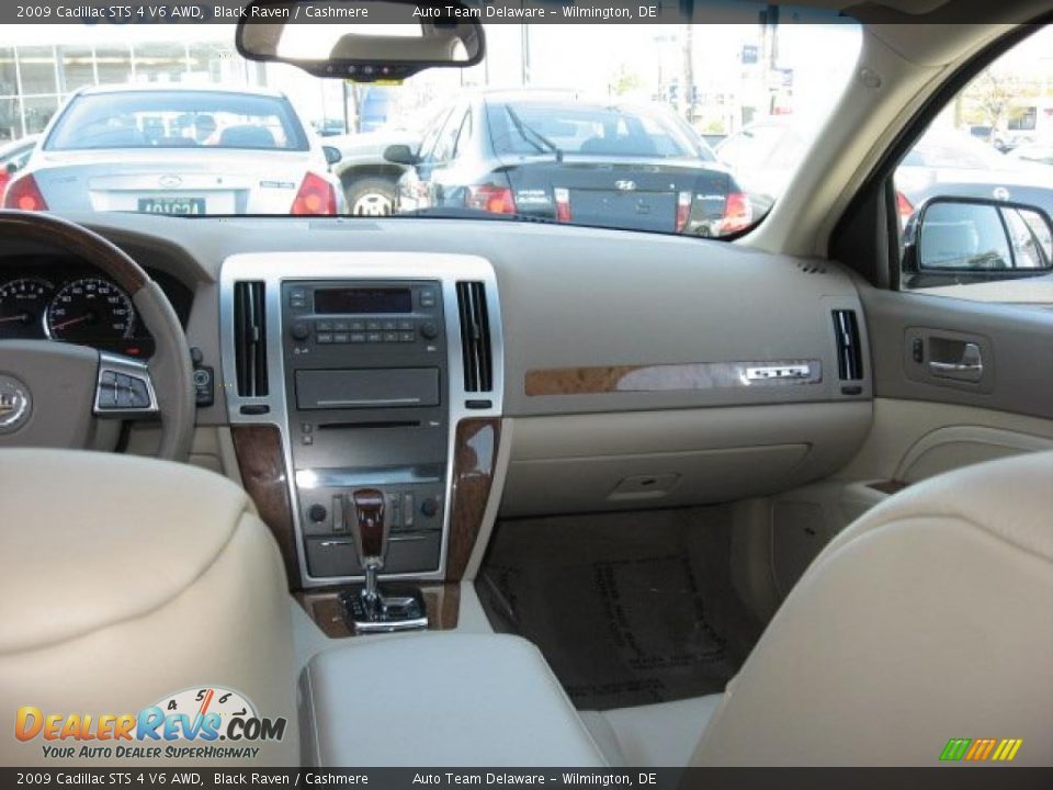 2009 Cadillac STS 4 V6 AWD Black Raven / Cashmere Photo #18