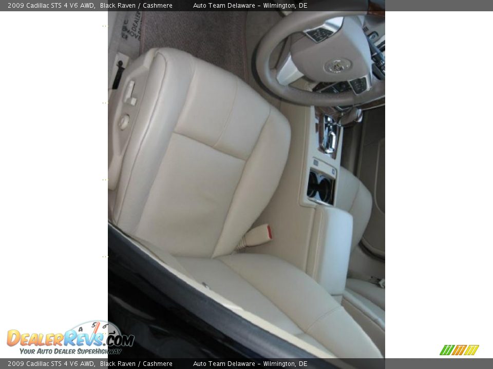 2009 Cadillac STS 4 V6 AWD Black Raven / Cashmere Photo #22