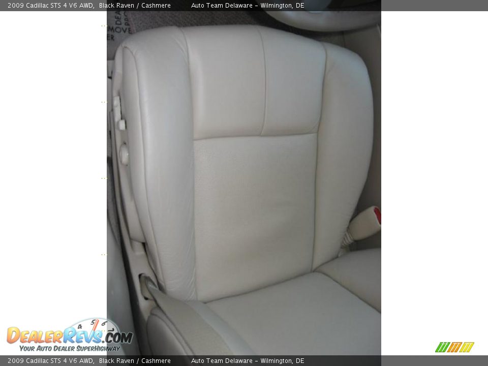 2009 Cadillac STS 4 V6 AWD Black Raven / Cashmere Photo #23