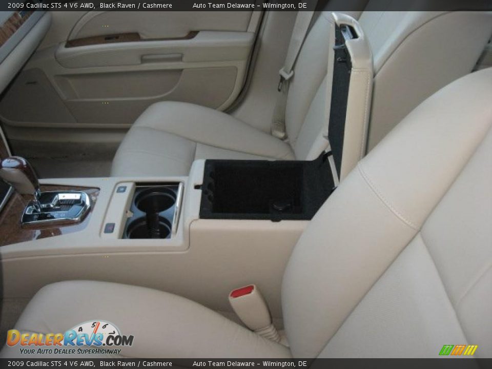 2009 Cadillac STS 4 V6 AWD Black Raven / Cashmere Photo #24