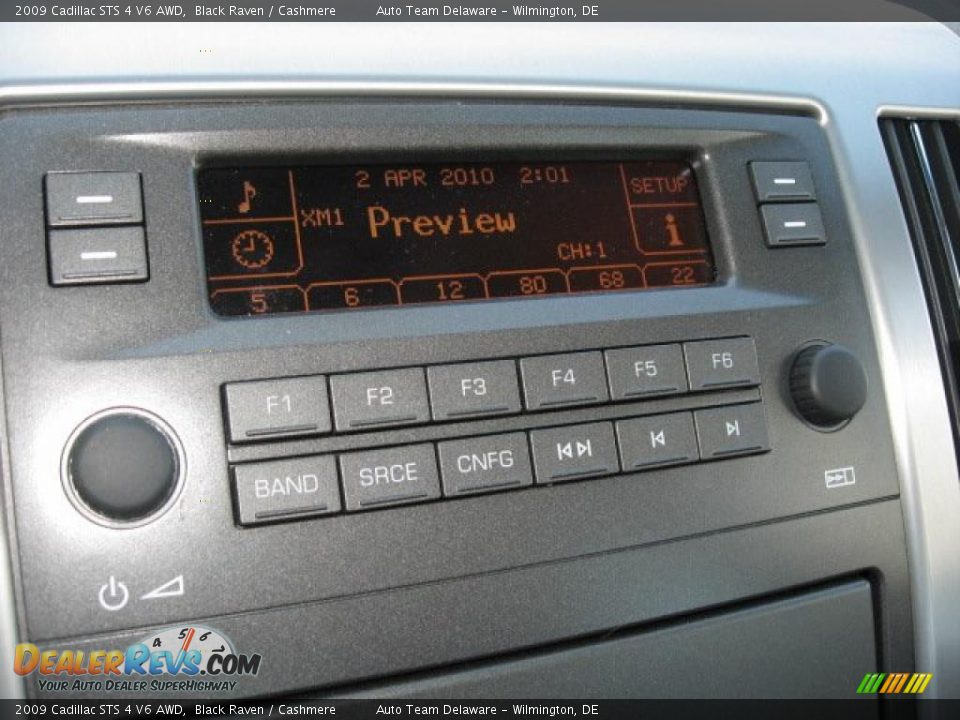 2009 Cadillac STS 4 V6 AWD Black Raven / Cashmere Photo #25