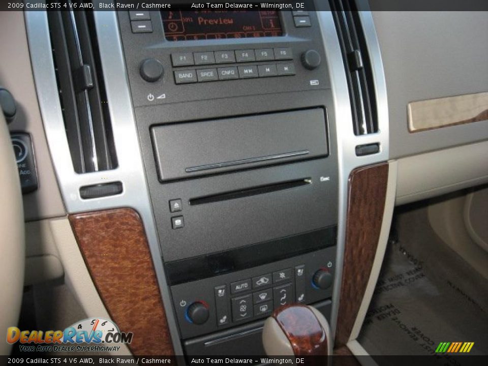 2009 Cadillac STS 4 V6 AWD Black Raven / Cashmere Photo #26