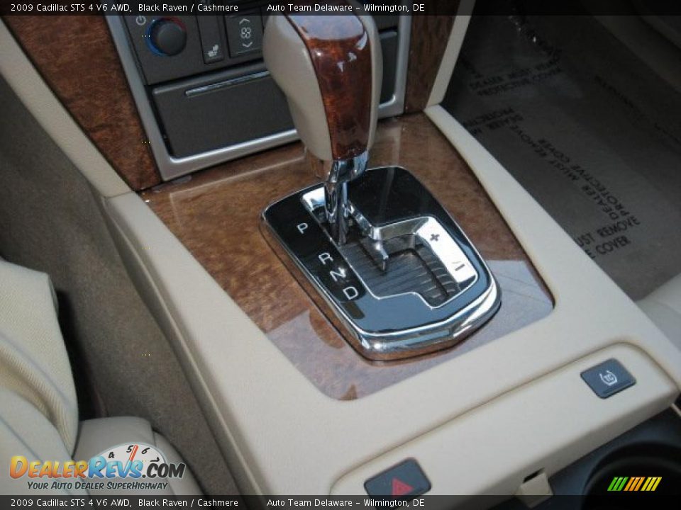 2009 Cadillac STS 4 V6 AWD Black Raven / Cashmere Photo #27