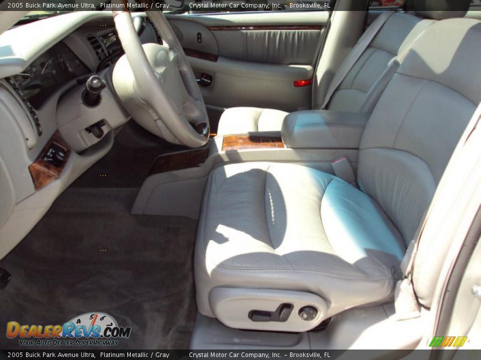 2005 Buick Park Avenue Ultra Platinum Metallic / Gray Photo #4