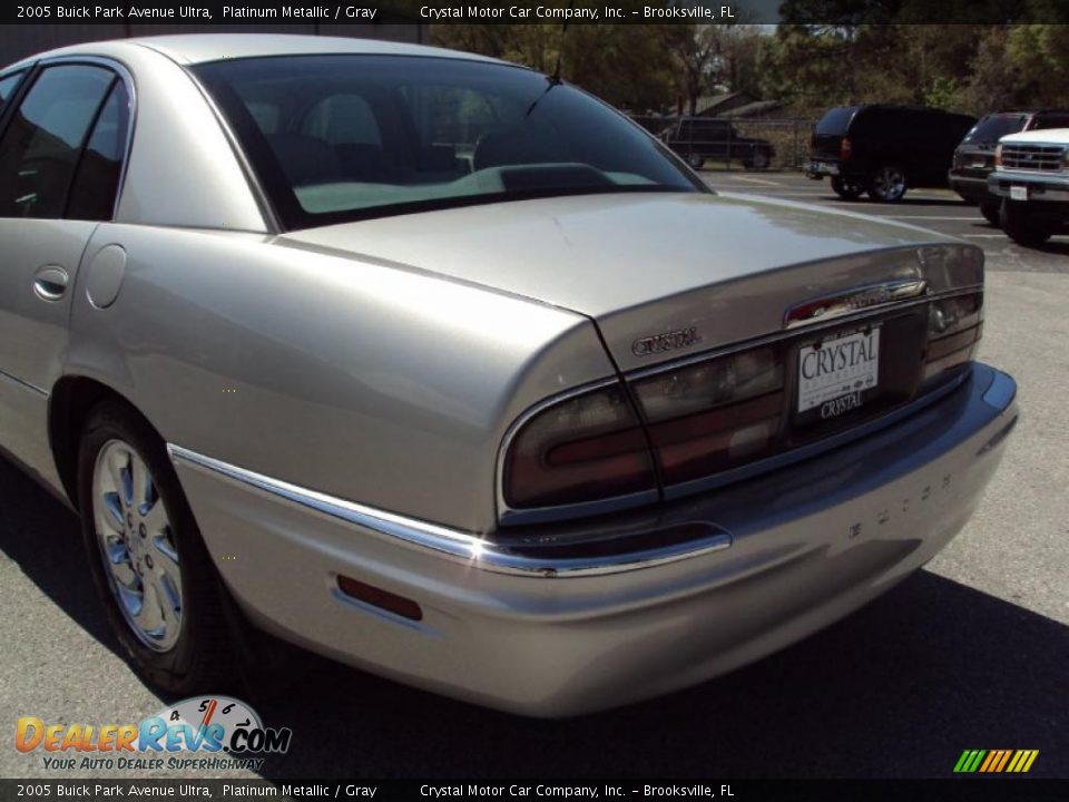 2005 Buick Park Avenue Ultra Platinum Metallic / Gray Photo #7