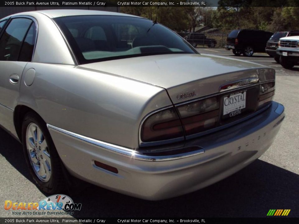 2005 Buick Park Avenue Ultra Platinum Metallic / Gray Photo #7