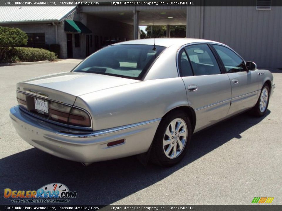 2005 Buick Park Avenue Ultra Platinum Metallic / Gray Photo #8