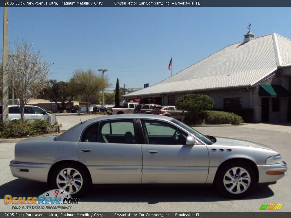 2005 Buick Park Avenue Ultra Platinum Metallic / Gray Photo #9