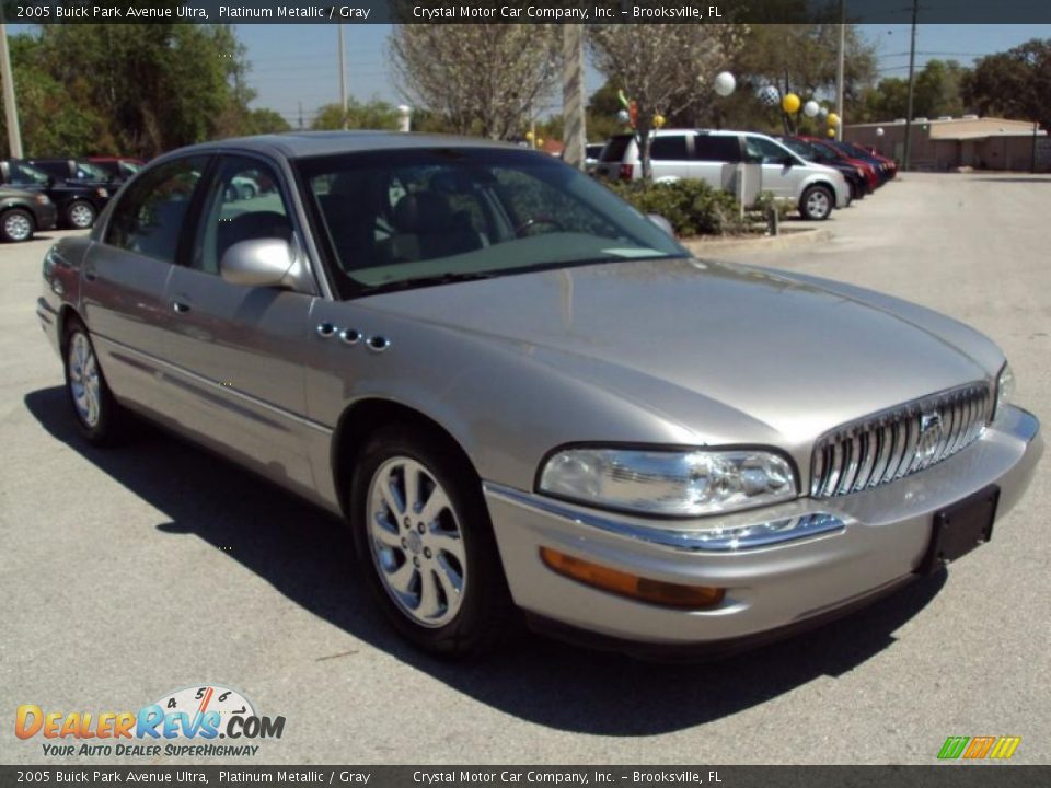 2005 Buick Park Avenue Ultra Platinum Metallic / Gray Photo #10