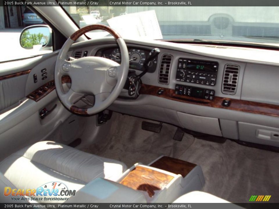 2005 Buick Park Avenue Ultra Platinum Metallic / Gray Photo #11