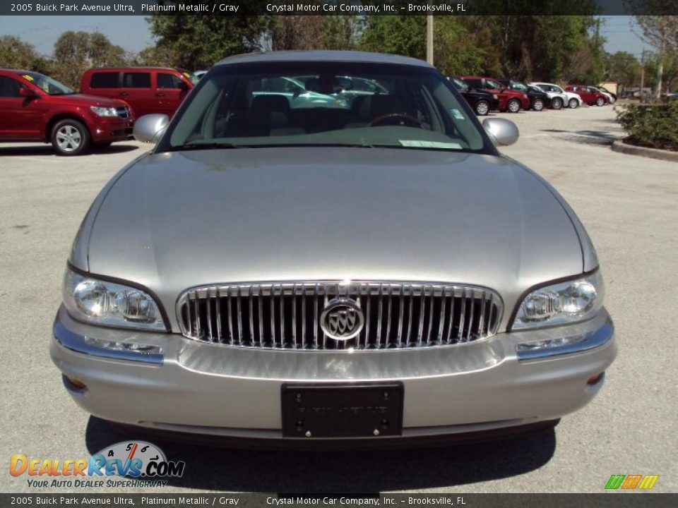 2005 Buick Park Avenue Ultra Platinum Metallic / Gray Photo #13