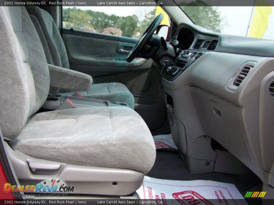 2002 Honda Odyssey EX Red Rock Pearl / Ivory Photo #26