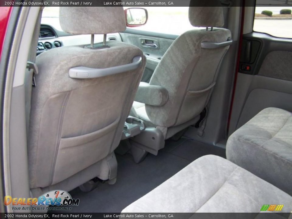 2002 Honda Odyssey EX Red Rock Pearl / Ivory Photo #27