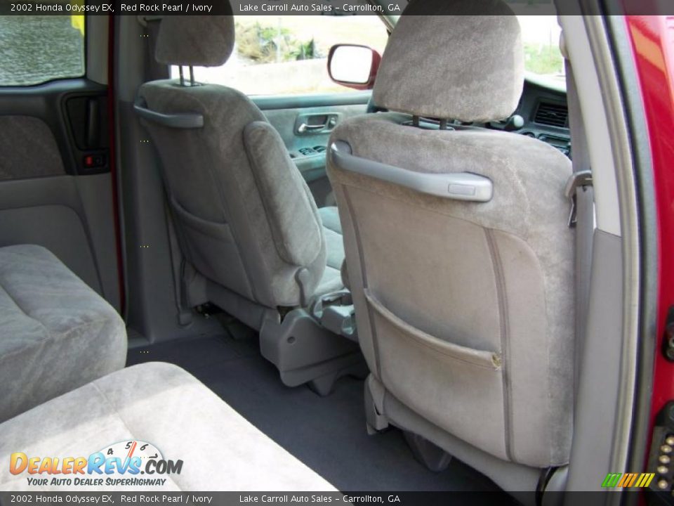 2002 Honda Odyssey EX Red Rock Pearl / Ivory Photo #28