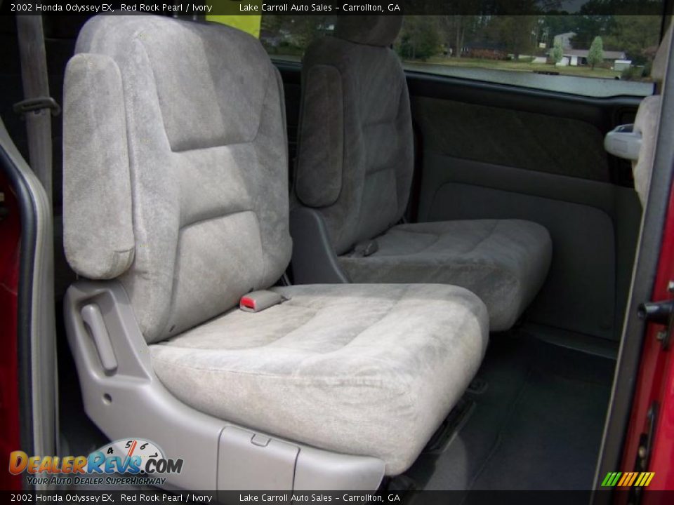 2002 Honda Odyssey EX Red Rock Pearl / Ivory Photo #30