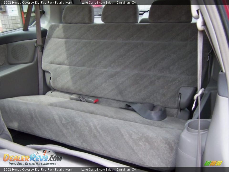 2002 Honda Odyssey EX Red Rock Pearl / Ivory Photo #32