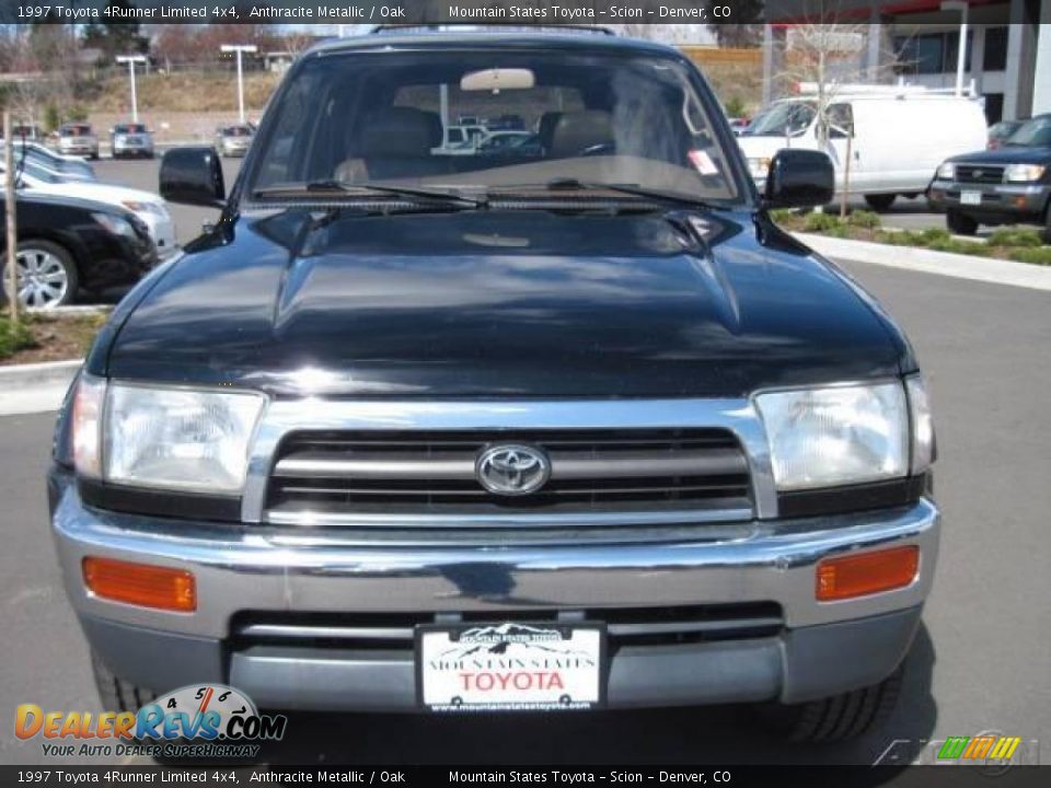 1997 Toyota 4Runner Limited 4x4 Anthracite Metallic / Oak Photo #6