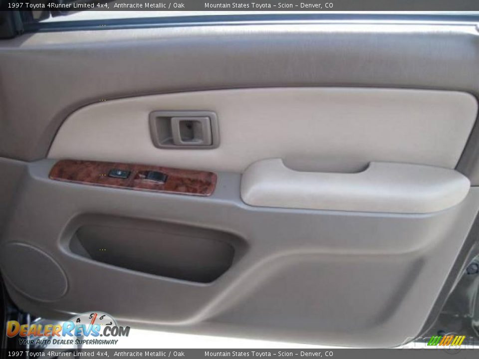 1997 Toyota 4Runner Limited 4x4 Anthracite Metallic / Oak Photo #8
