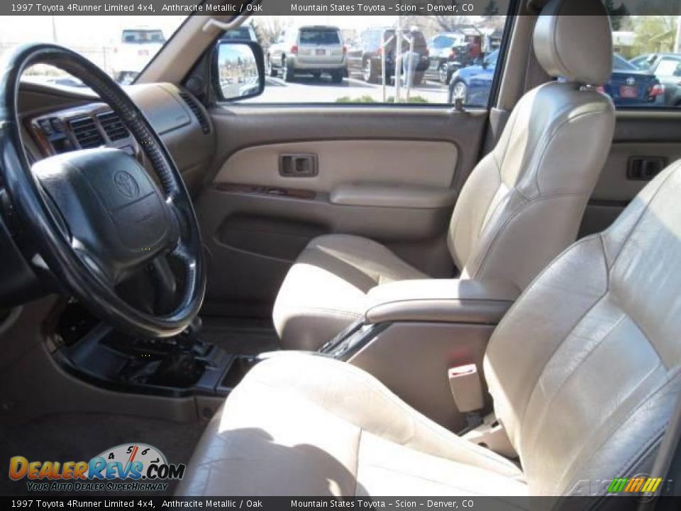1997 Toyota 4Runner Limited 4x4 Anthracite Metallic / Oak Photo #9