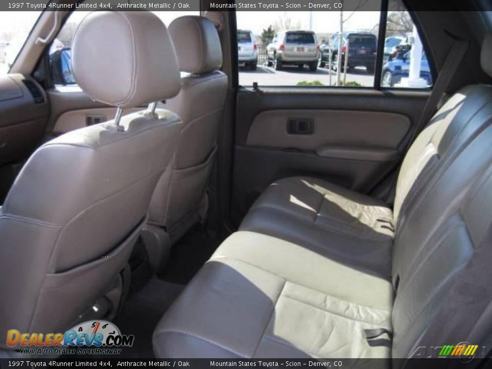 1997 Toyota 4Runner Limited 4x4 Anthracite Metallic / Oak Photo #10