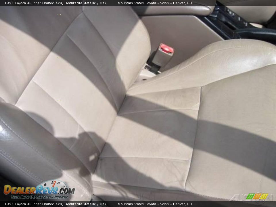 1997 Toyota 4Runner Limited 4x4 Anthracite Metallic / Oak Photo #12