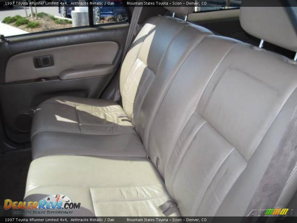 1997 Toyota 4Runner Limited 4x4 Anthracite Metallic / Oak Photo #13