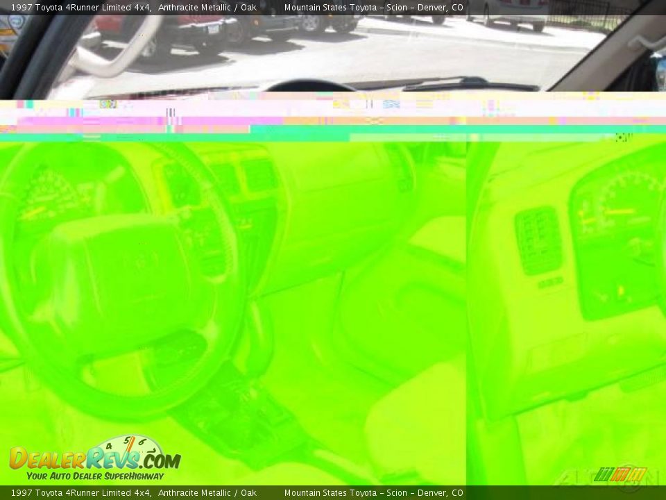 1997 Toyota 4Runner Limited 4x4 Anthracite Metallic / Oak Photo #14