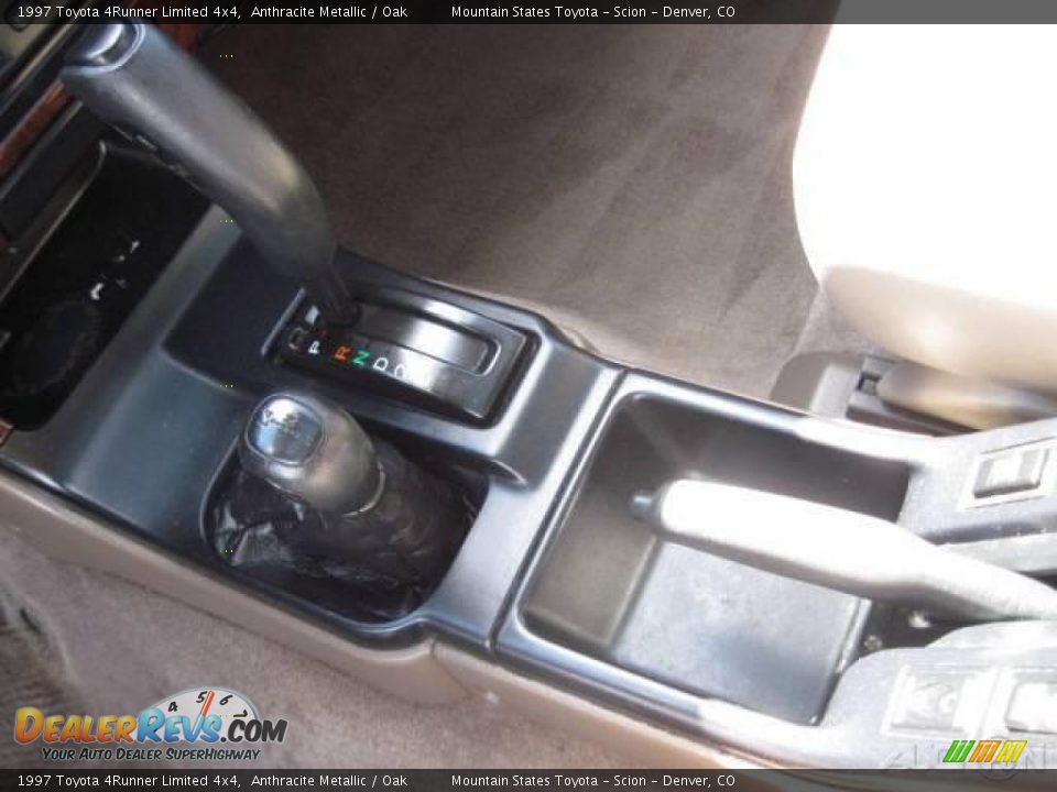 1997 Toyota 4Runner Limited 4x4 Anthracite Metallic / Oak Photo #18