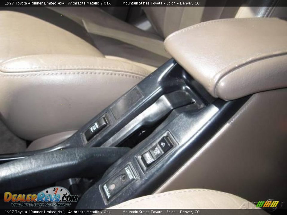 1997 Toyota 4Runner Limited 4x4 Anthracite Metallic / Oak Photo #20