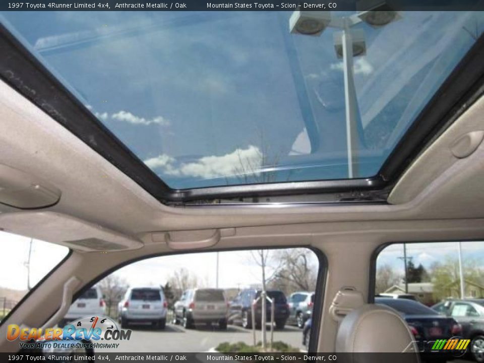 1997 Toyota 4Runner Limited 4x4 Anthracite Metallic / Oak Photo #22