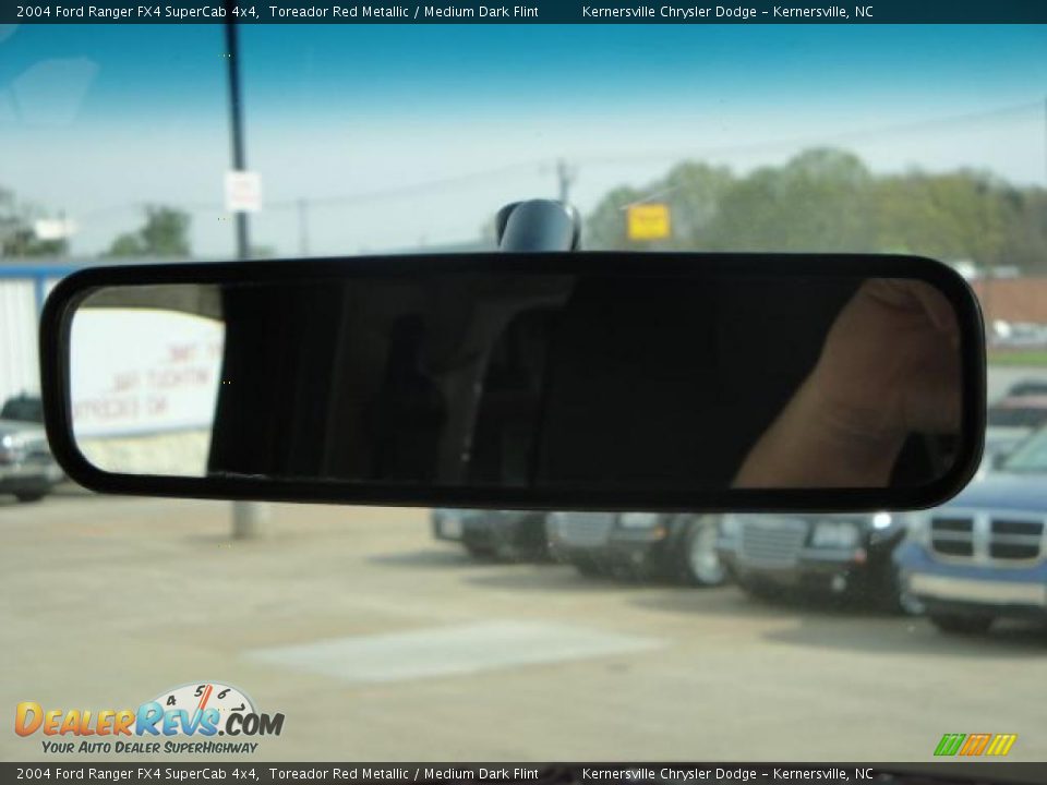 2004 Ford Ranger FX4 SuperCab 4x4 Toreador Red Metallic / Medium Dark Flint Photo #19
