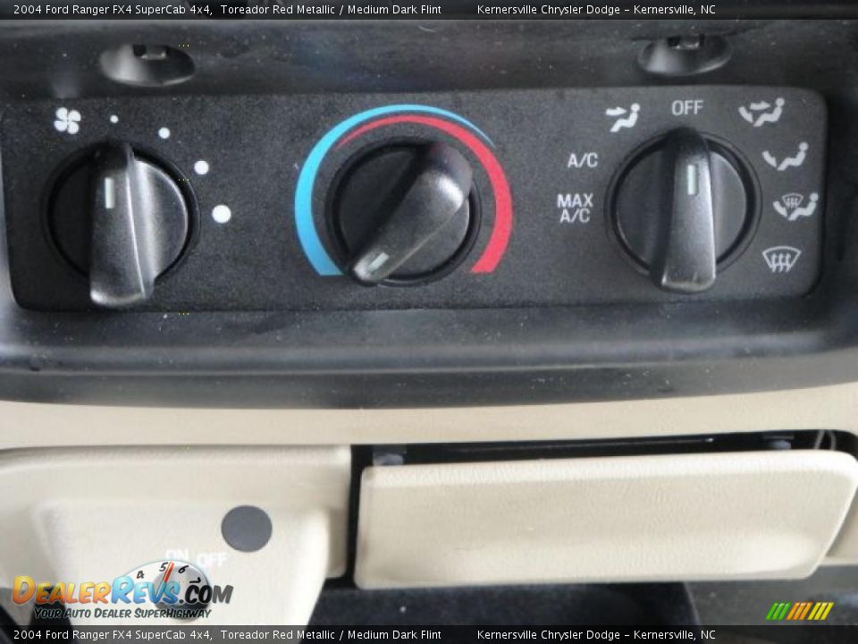 2004 Ford Ranger FX4 SuperCab 4x4 Toreador Red Metallic / Medium Dark Flint Photo #21