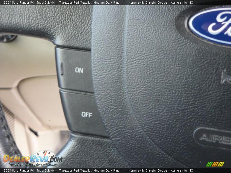 2004 Ford Ranger FX4 SuperCab 4x4 Toreador Red Metallic / Medium Dark Flint Photo #23