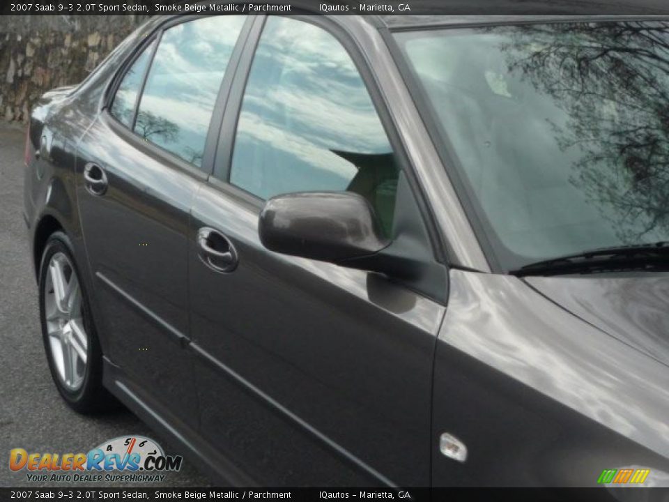 2007 Saab 9-3 2.0T Sport Sedan Smoke Beige Metallic / Parchment Photo #5