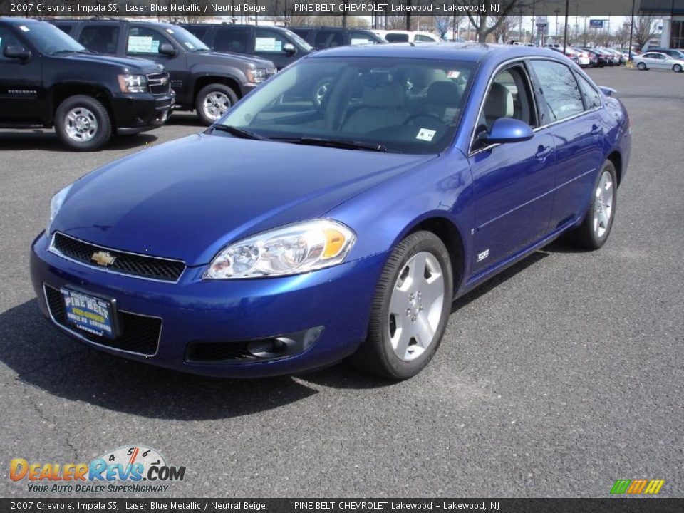 2007 Chevrolet Impala SS Laser Blue Metallic / Neutral Beige Photo #1